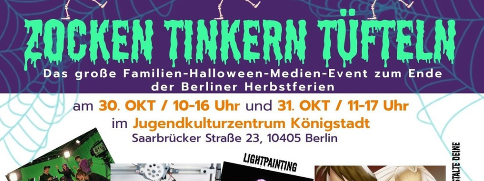 Bannerlogo vom Zocken, Tinkern, Tüfteln